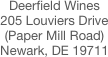Deerfield Wines 205 Louviers Drive (Paper Mill